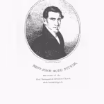 Picture of John Budd Pitkin, First Unitarian Universalist Church of Richmond, Virginia in 1830